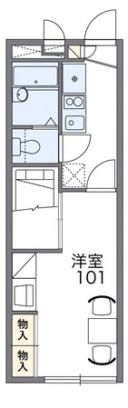 レオパレスコレマサの物件間取画像